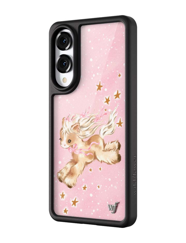 Wildflower Galaxy S25 case Edge Pony Dreams Pink Cute