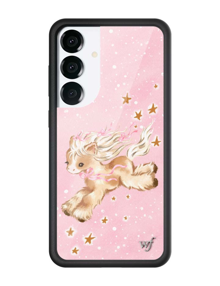 Wildflower Galaxy S25 case Plus Pony Dreams Pink Cute