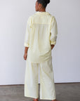 The Poplin Boxer Pant - Butter