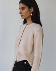 Callahan Knitwear - Poppy Cardigan - Lychee -
