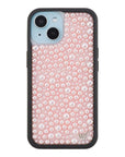 Wildflower iPhone case 15 Pearl Pink Cute