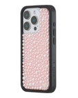 Wildflower iPhone case 15 Pro Pearl Pink Cute