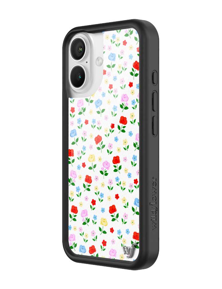 Wildflower iPhone case 16 Prairie Floral Flowers Red Cute