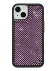 Wildflower iPhone case 13 Rhinestone | Pink Sparkle Cute