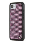 Wildflower iPhone case 16e Rhinestone | Pink Sparkle Cute