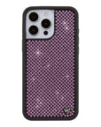 Wildflower iPhone case 16 Pro Max Rhinestone | Pink Sparkle Cute