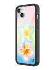 Wildflower iPhone case 14 Pastel Plumeria Flowers Cute