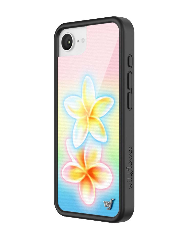 Wildflower iPhone case 16e Pastel Plumeria Flowers Cute