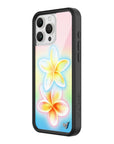 Wildflower iPhone case 16 Pro Max Pastel Plumeria Flowers Cute