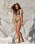 Pali Swim - Polo Bottom - Rockaway Grey