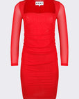 WRAY - Marilis Dress - Tomato -