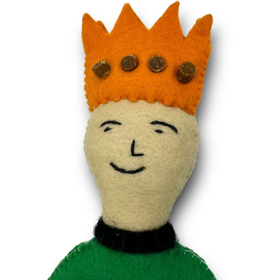 Come Here Buddy - Prince and Princess Felt Dog Toys -