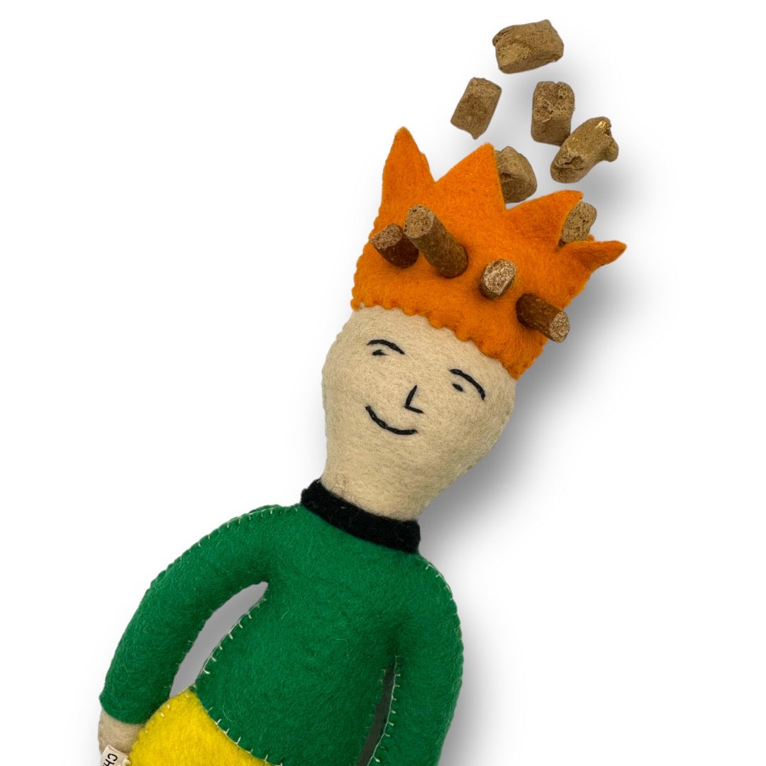 Come Here Buddy - Prince and Princess Felt Dog Toys -