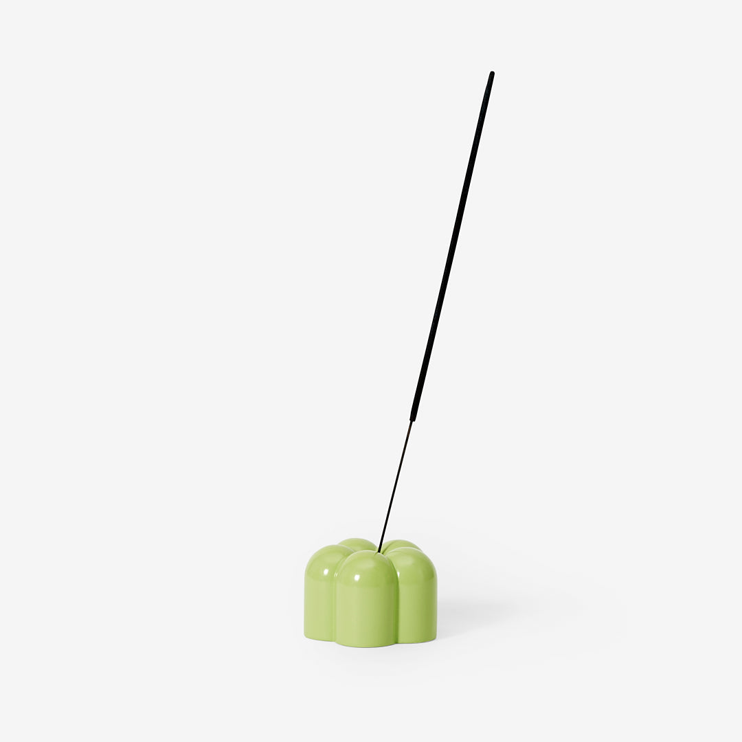 Areaware - Poppy Candle & Incense Holder - Green -