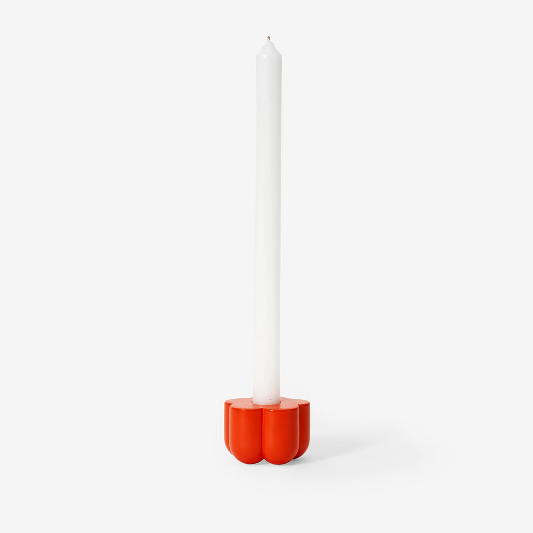 Areaware - Poppy Candle & Incense Holder - Red -