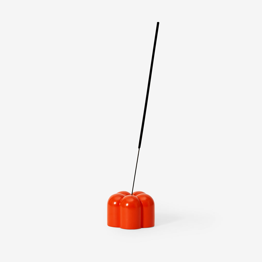 Areaware - Poppy Candle & Incense Holder - Red -