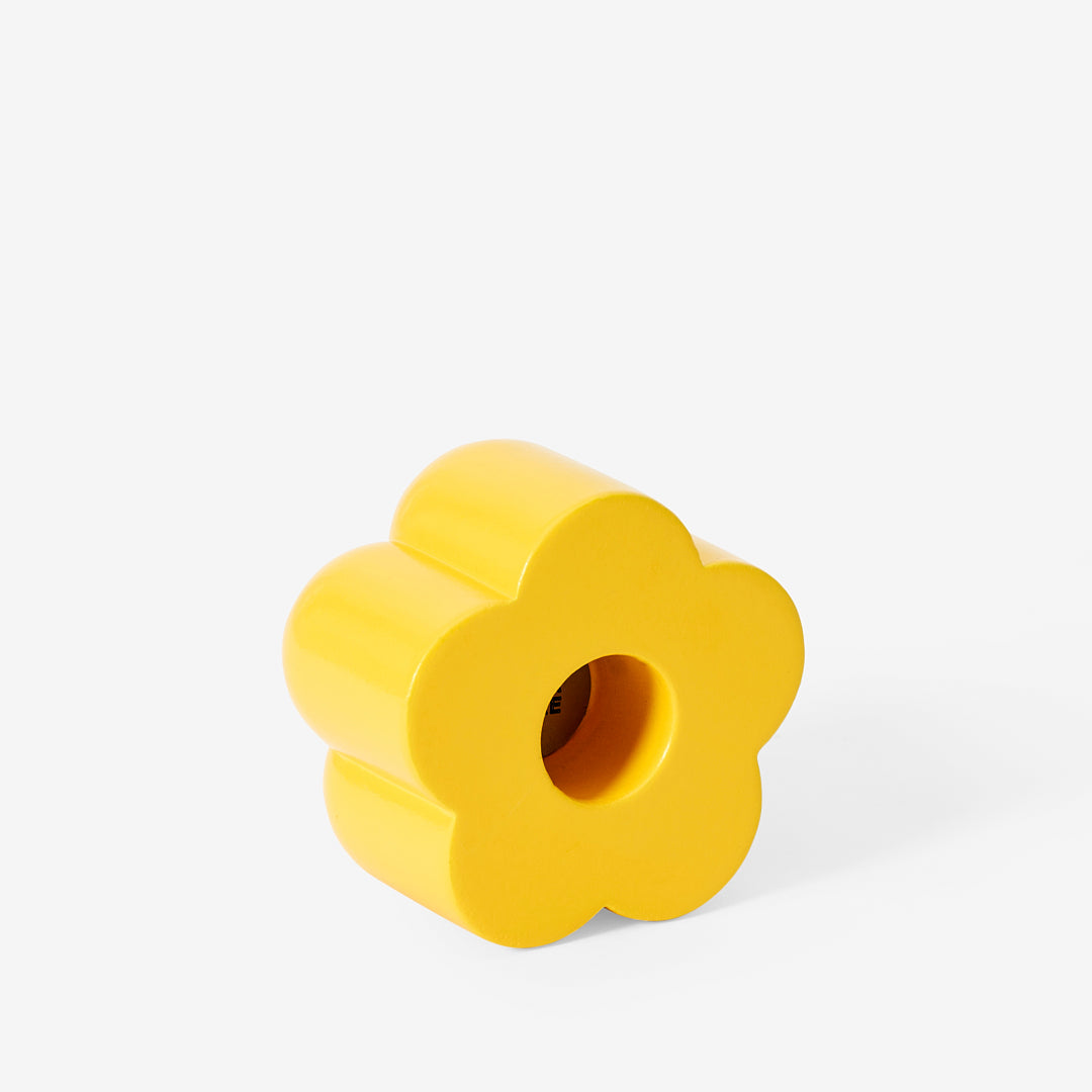 Areaware - Poppy Candle & Incense Holder - Yellow -