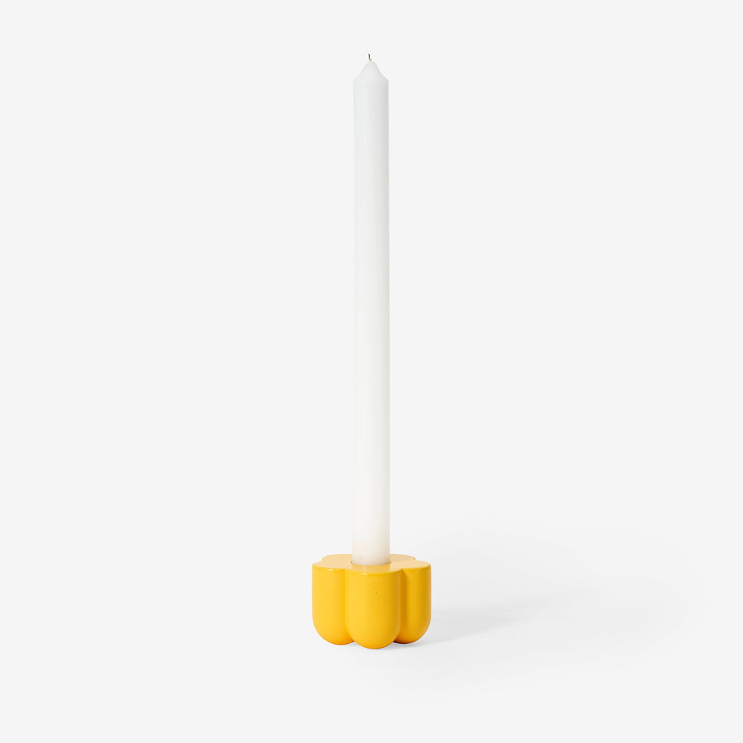Areaware - Poppy Candle & Incense Holder - Yellow -
