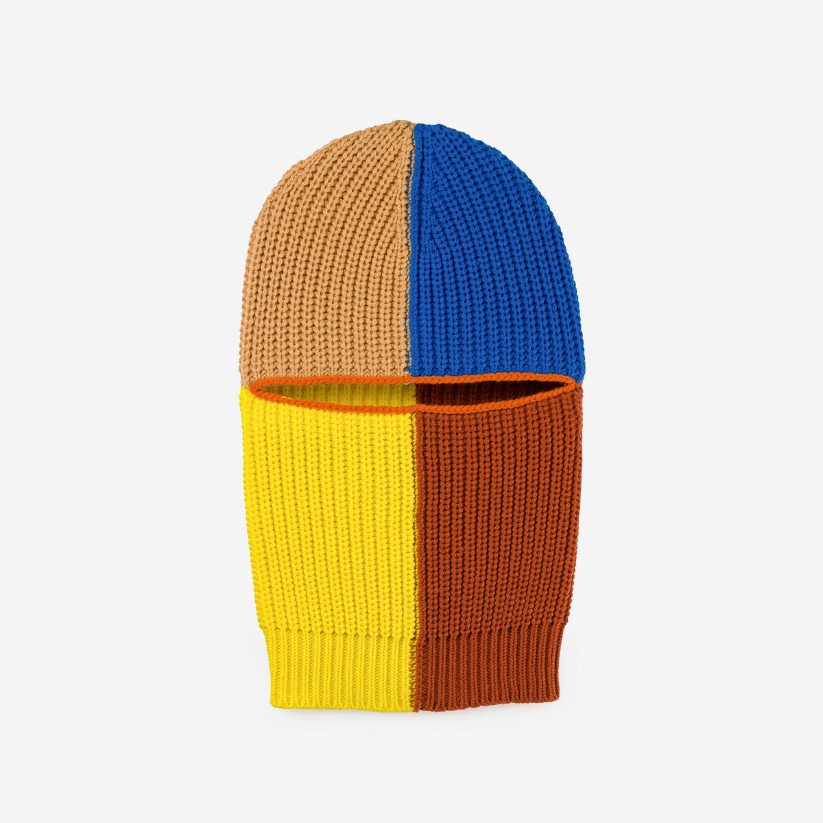 Verloop - Quattro Knit Balaclava - Yellow Cobalt