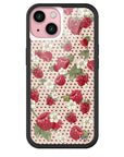 Wildflower Raspberry Polka Dot iPhone 15 Case