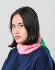 Verloop - Ribbed Colorblock Balaclava -