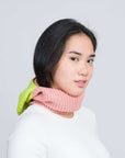 Verloop - Ribbed Colorblock Balaclava -
