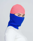 Verloop - Ribbed Colorblock Balaclava -