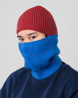 Verloop - Ribbed Colorblock Balaclava -