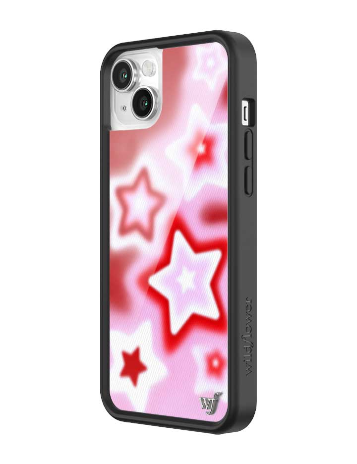 Wildflower iPhone case 13 Red Dream Star Stars Red Cute