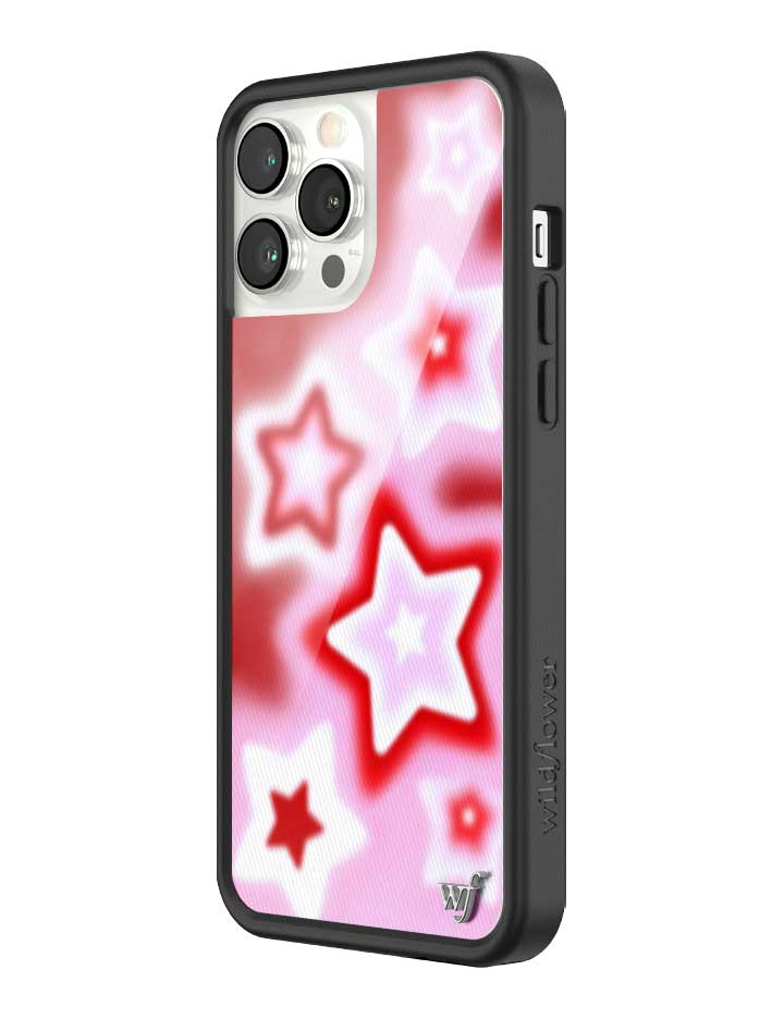Wildflower iPhone case 13 Pro Max Red Dream Star Stars Red Cute