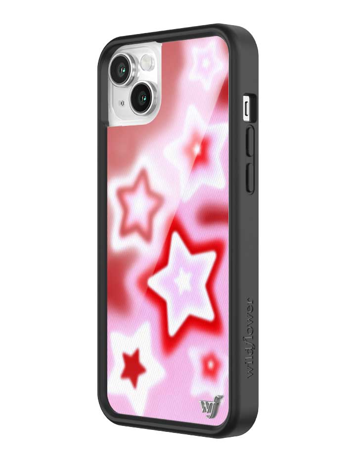Wildflower iPhone case 14 Plus Red Dream Star Stars Red Cute