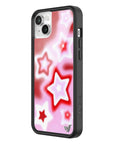 Wildflower iPhone case 14 Plus Red Dream Star Stars Red Cute