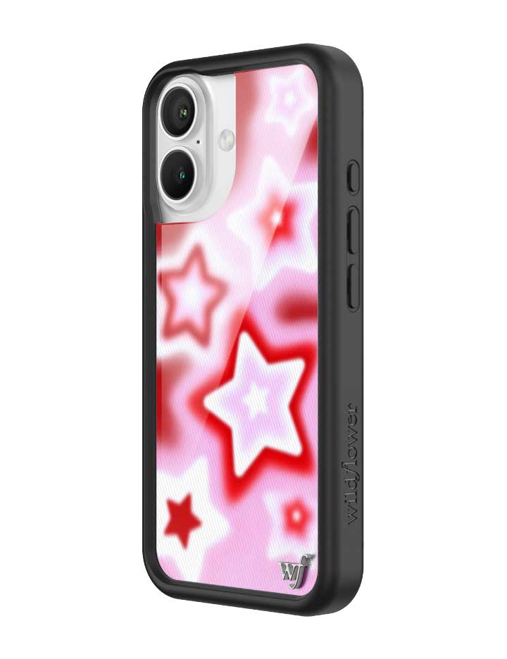 Wildflower iPhone case 16 Red Dream Star Stars Red Cute