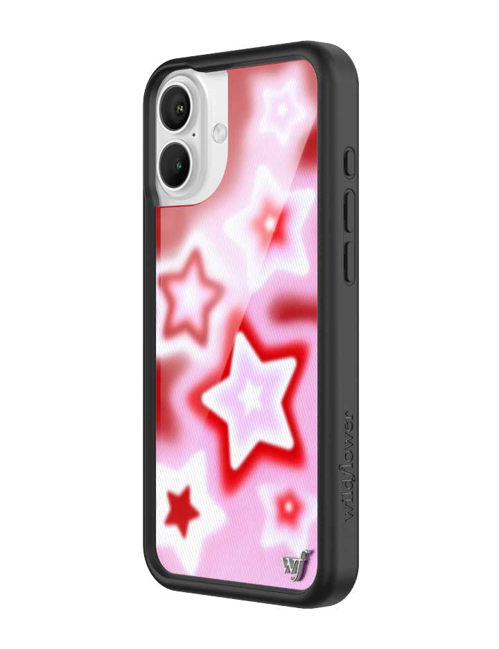 Wildflower iPhone case 16 Plus Red Dream Star Stars Red Cute