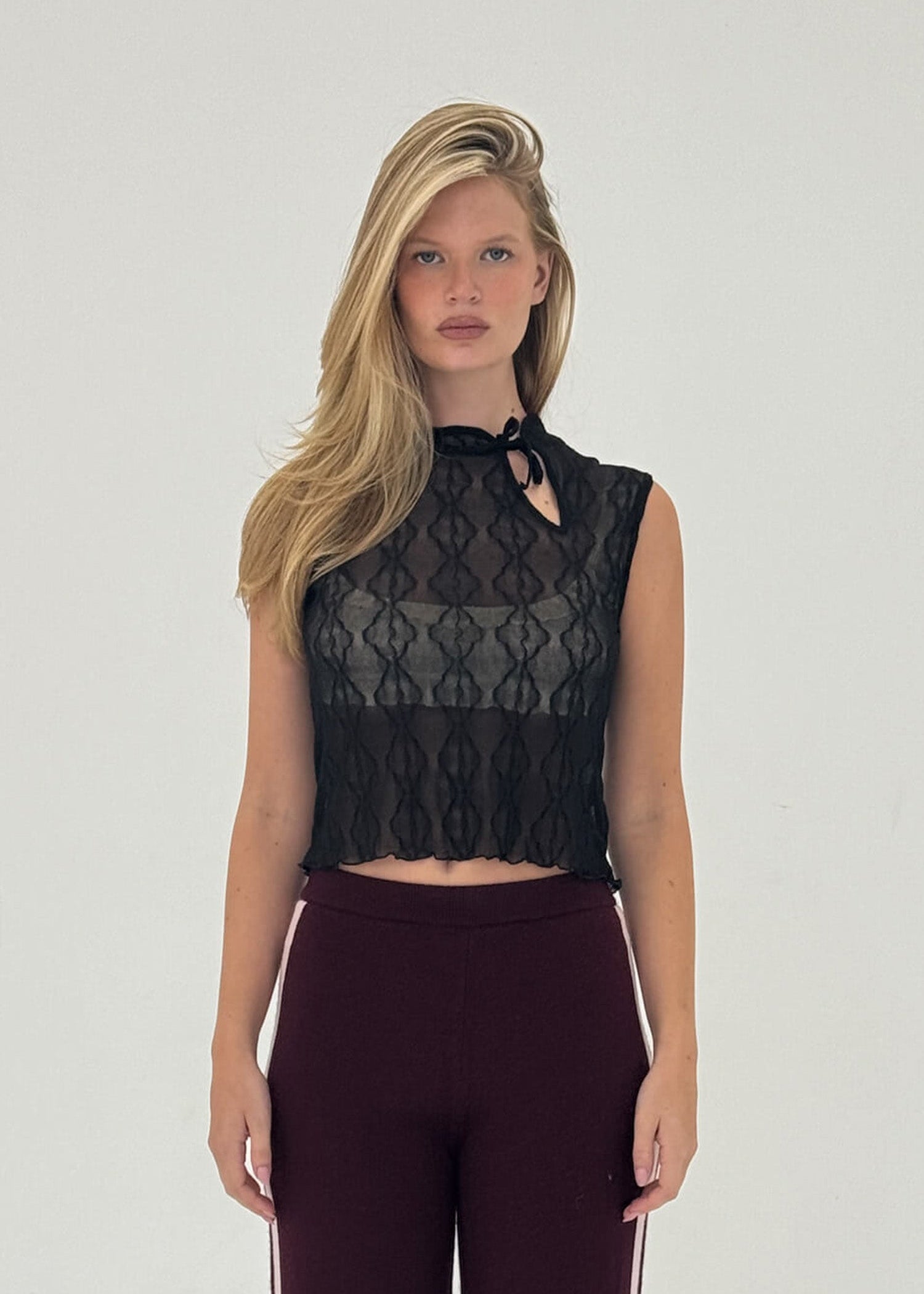 Find Me Now - Mariposa Keyhole Tee - Night -