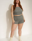 Callahan Knitwear - The Short - Heather Grey -