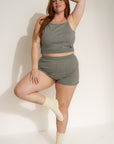 Callahan Knitwear - The Tank - Heather Grey -