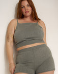Callahan Knitwear - The Tank - Heather Grey -