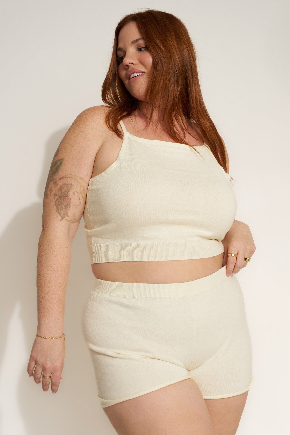Callahan Knitwear - The Short - Creme -
