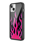 Wildflower iPhone case 13 Flames Black Red Cute