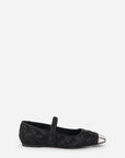 Intentionally Blank - Ribbons Satin Braided Mary Jane Flat -