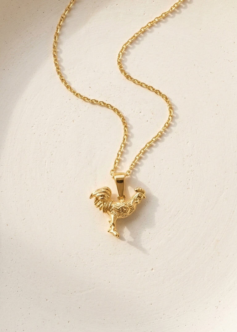 Peter + June - Rise and Shine Necklace - 18k Gold Plated -