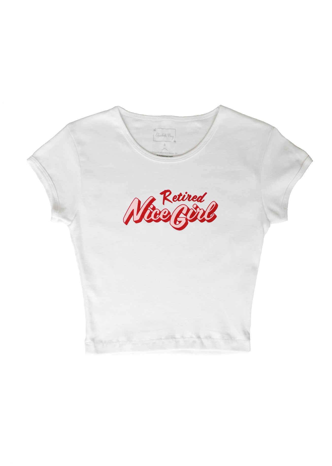Retired Nice Girl | Baby Tee