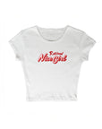 Elizabeth Bay - Retired Nice Girl Baby Tee -