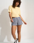 Callahan Knitwear - Rose Cardigan - Lemonade -
