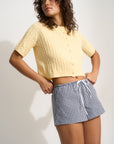 Callahan Knitwear - Rose Cardigan - Lemonade -