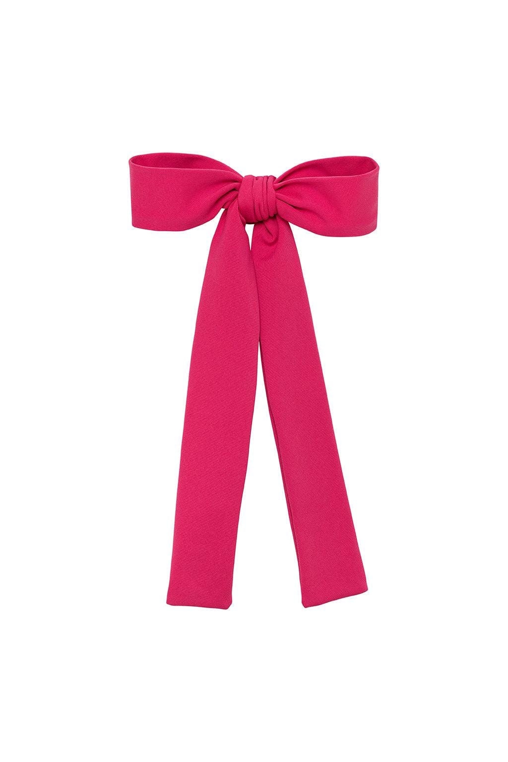 Montce - Raspberry Hair Ribbon -