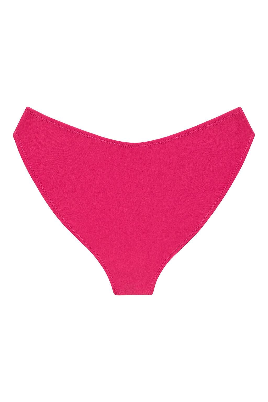 Montce - Raspberry Added Coverage Lulu Bikini Bottom -
