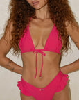 Montce - Raspberry Kelly Bikini Bottom -