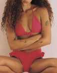 Montce - Raspberry Kelly Bikini Bottom -